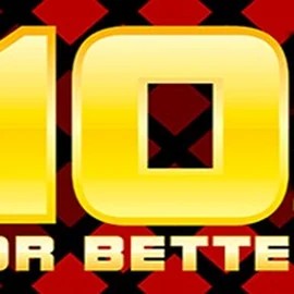 10s or Better slot logo by 1x2gaming at Vauhdikas Casino