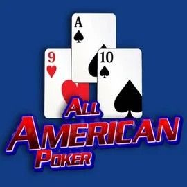 All American Poker logo – Table Games by RTG (Reel Time Gaming) at Vauhdikas Casino