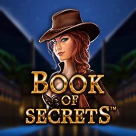Book of Secrets game by SYNOT Games – logo hosted on Vauhdikas Casino