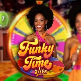 Try Funky Time slot by Evolution on vauhdikascasinos.com – logo image