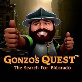 Gonzo's Quest slot logo by NetEnt at Vauhdikas CasinoGonzo's Quest