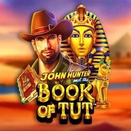 John Hunter and the Book of Tut by Pragmatic Play, showcased at vauhdikascasinos.com – game logo