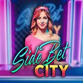 Side Bet City logo by Evolution at Vauhdikas Casino