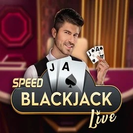 Official Live Casino logo: Speed Blackjack by Pragmatic Play at Vauhdikas Casino