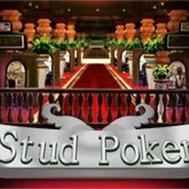 Stud Poker 3D by iSoftBet, showcased at vauhdikascasinos.com – game logo