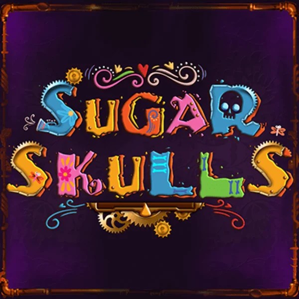 Logo of Sugar Skulls from Booming Games at Vauhdikas Casino
